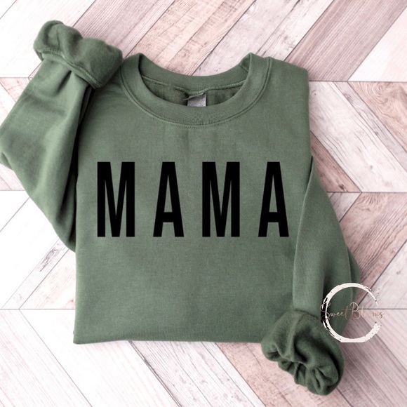NWT MAMA Sweatshirt | MAMA Crewneck - Picture 1 of 2
